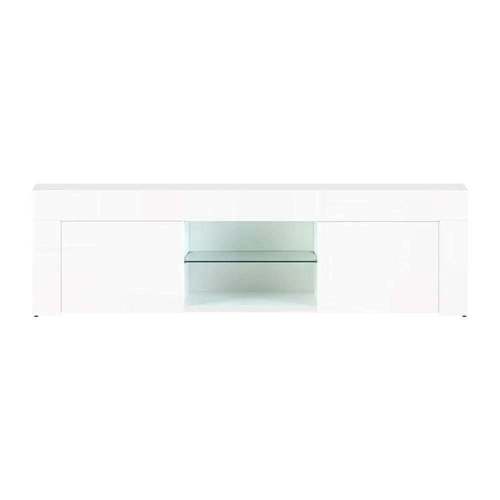 Artiss Entertainment Unit TV Cabinet 130cm White Ivan - Furniture > Living Room > TV Units