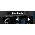 Artiss Entertainment Unit TV Cabinet LED 160cm Black Bobi - Furniture > Living Room > TV Units