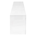 Artiss Entertainment Unit TV LED 130cm White Elo - Furniture > Living Room