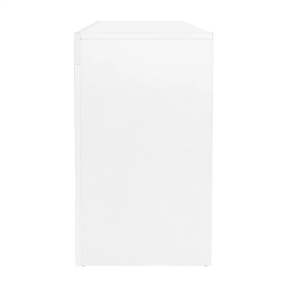 Artiss Entertainment Unit TV LED 160cm White Bobi - Furniture > Living Room