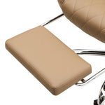 Artiss Executive Office Chair Leather Footrest Espresso - Furniture > Office > Office & Desk Chairs