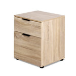 Artiss Filing Cabinet 2 Drawer Office Storage Organiser - Furniture > Office