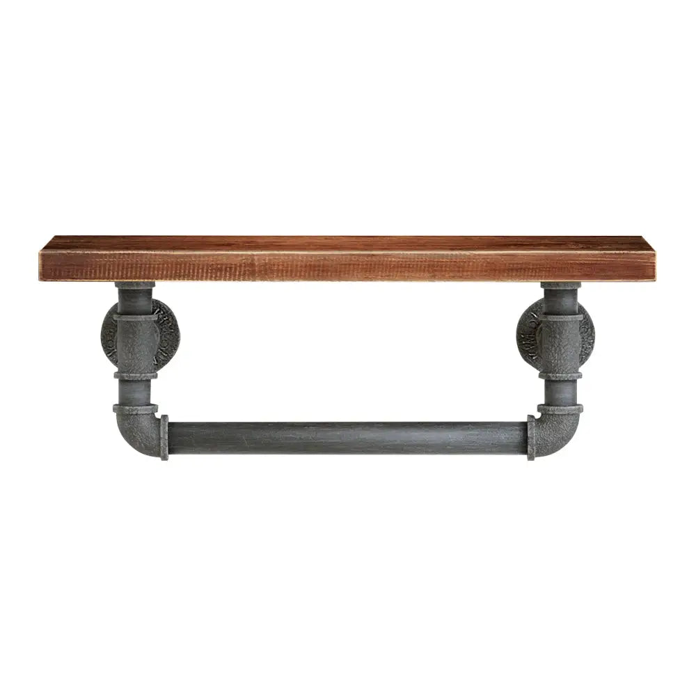Artiss Floating DIY Pipe Shelf - IVES - Home & Garden > DIY > Kitchen & Bathroom DIY