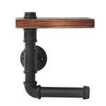 Artiss Floating DIY Pipe Shelf Toilet Paper Holder - Home & Garden > Bathroom Accessories > Toilet Paper Holders