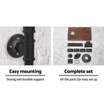 Artiss Floating DIY Pipe Shelf Toilet Paper Holder - Home & Garden > Bathroom Accessories > Toilet Paper Holders
