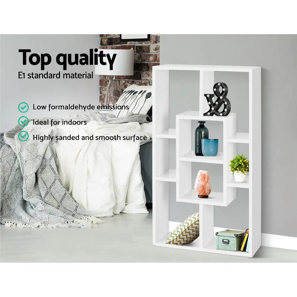 Artiss Floating Wall Shelves Bookshelf White - Furniture > Living Room > Bookcases & Shelves