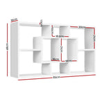 Artiss Floating Wall Shelves Bookshelf White - Furniture > Living Room > Bookcases & Shelves