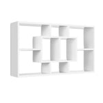 Artiss Floating Wall Shelves Bookshelf White - Furniture > Living Room > Bookcases & Shelves