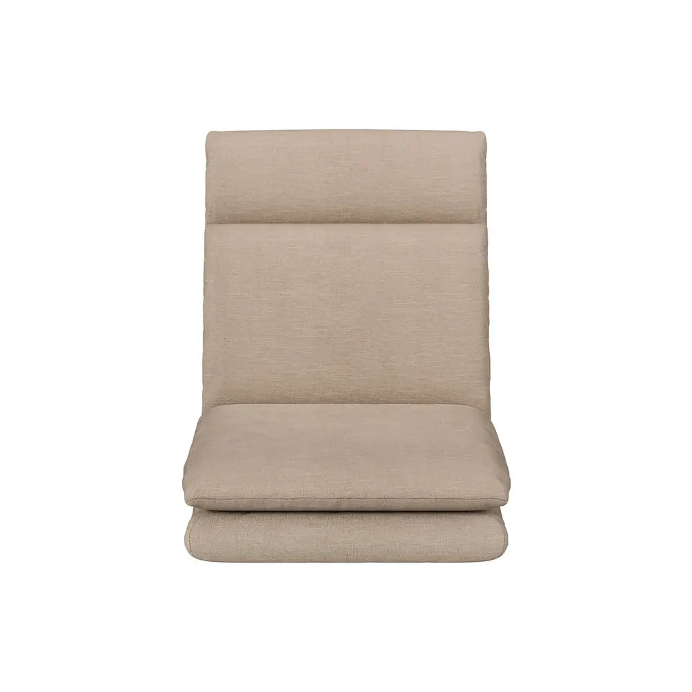 Artiss Floor Chair Sofa 1 Seater Linen - Beige - Furniture > Sofas > Sofas & Sofa Beds
