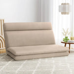 Artiss Floor Chair Sofa 2 Seater Linen Beige - Furniture > Sofas > Sofas & Sofa Beds