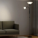 Artiss Floor Lamp Mother and Child Modern Home Living Room Office Reading Black - Home & Garden > Lighting > Floor Lamps