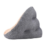 Artiss Floor Lounge Sofa Bed Chair Foldable Washable Beige - Furniture > Bar Stools & Chairs > Arm Chairs & Recliners