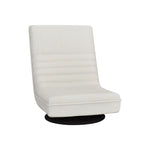 Artiss Floor Lounge Sofa Swivel Foldable Linen White - Furniture > Bar Stools & Chairs > Arm Chairs & Recliners