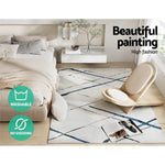 Artiss Floor Rug 160x230 Washable Mat Carpet Short Pile Jaca - Home & Garden > Rugs