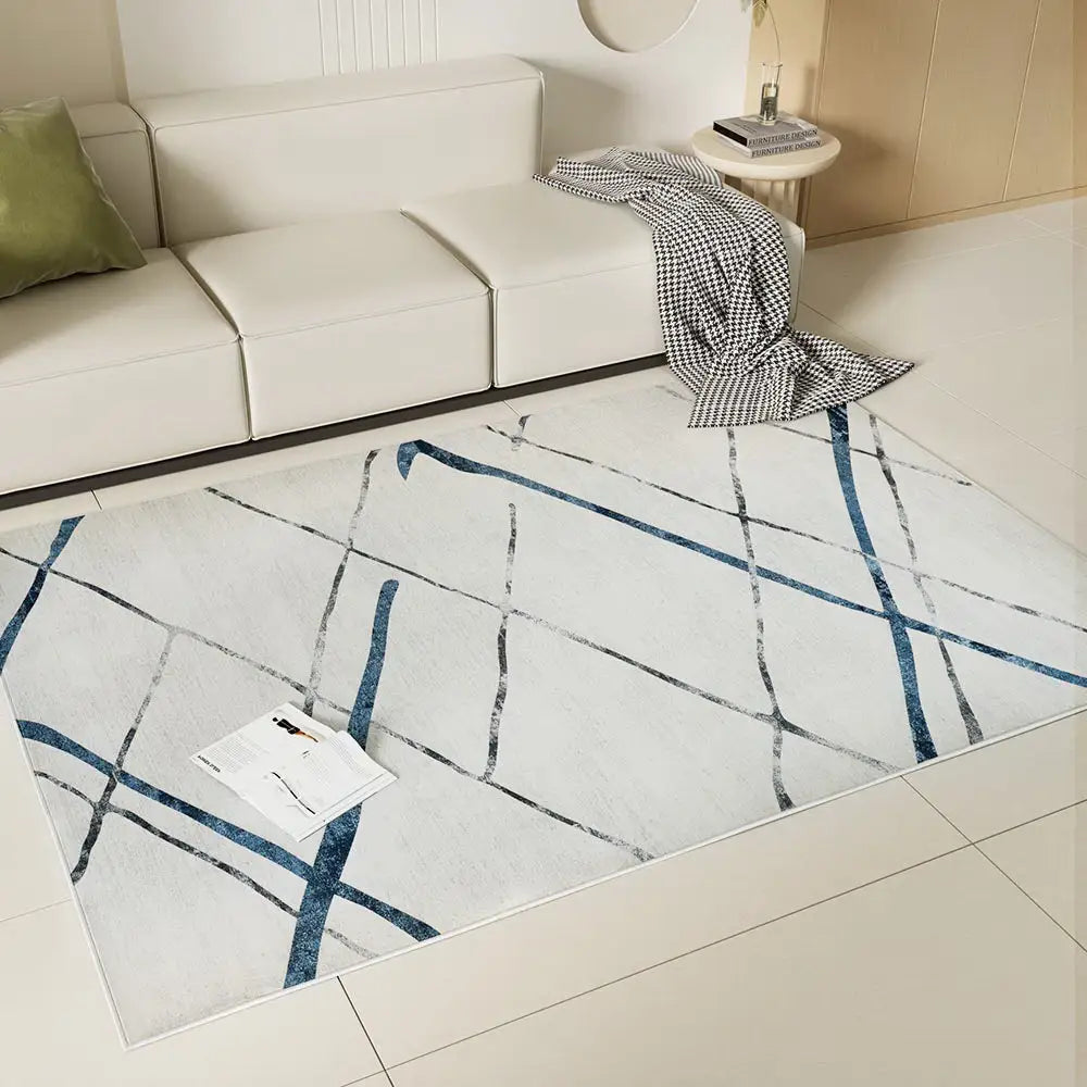 Artiss Floor Rug 160x230 Washable Mat Carpet Short Pile Jaca - Home & Garden > Rugs