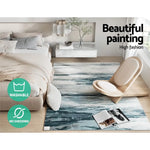 Artiss Floor Rug 160x230 Washable Mat Carpet Short Pile Poca - Home & Garden > Rugs