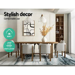 Artiss Floor Rug 200x290 Washable Mat Carpet Short Pile Poca - Home & Garden > Rugs