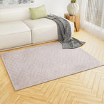 Artiss Floor Rugs 120x160cm Washable Area Mat Large Carpet Microfiber Ripple - Home & Garden > Rugs