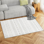 Artiss Floor Rugs 120x160cm Washable Area Mat Large Carpet Soft Short Pile Una - Home & Garden > Rugs