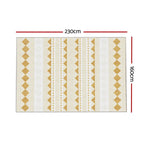 Artiss Floor Rugs 160x230cm Washable Area Mat Large Carpet Soft Short Pile Ella - Home & Garden > Rugs