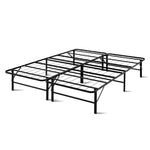 Artiss Folding Bed Frame Metal Base - Queen - Furniture > Bedroom