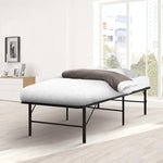Artiss Folding Bed Frame Metal Base - Single - Furniture > Bedroom