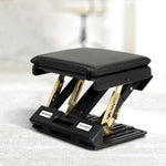 Artiss Foot Rest Stool Office Under Desk Fold Footrest Massage Cushion Pad Black - Furniture > Office