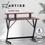 Artiss Gaming Desk Computer Desks 100CM - Furniture > Office