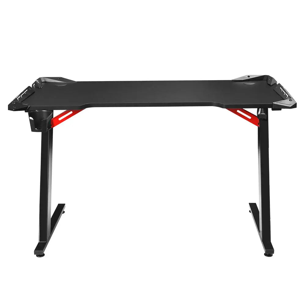 Artiss Gaming Desk Computer Desks LED Light 120CM - Furniture > Office