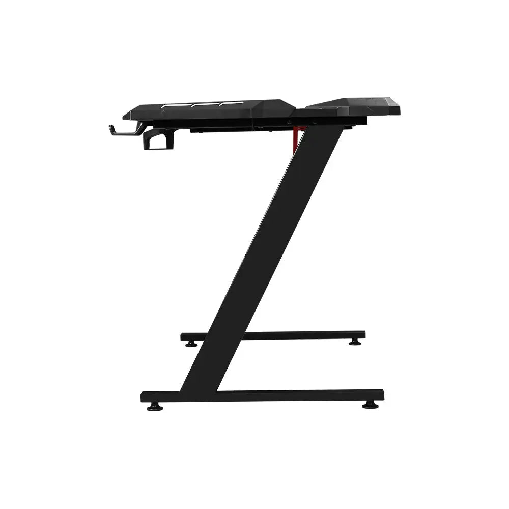 Artiss Gaming Desk Computer Desks LED Light 140CM - Furniture > Office