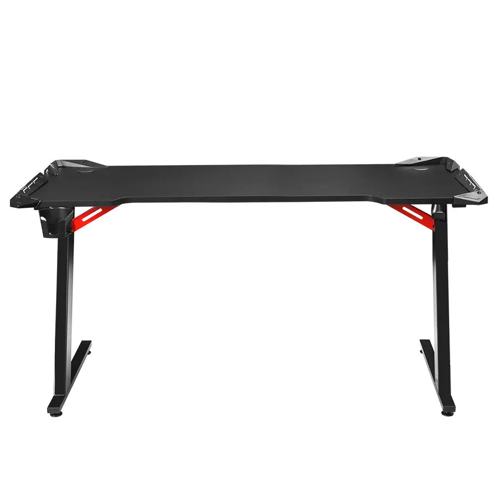 Artiss Gaming Desk Computer Desks LED Light 140CM - Furniture > Office
