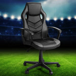 Artiss Gaming Office Chair Computer Chairs Grey - Furniture > Office > Office & Desk Chairs