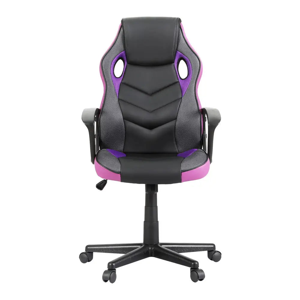 Artiss Gaming Office Chair Computer Chairs Purple - Furniture > Office > Office & Desk Chairs