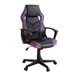 Artiss Gaming Office Chair Computer Chairs Purple - Furniture > Office > Office & Desk Chairs