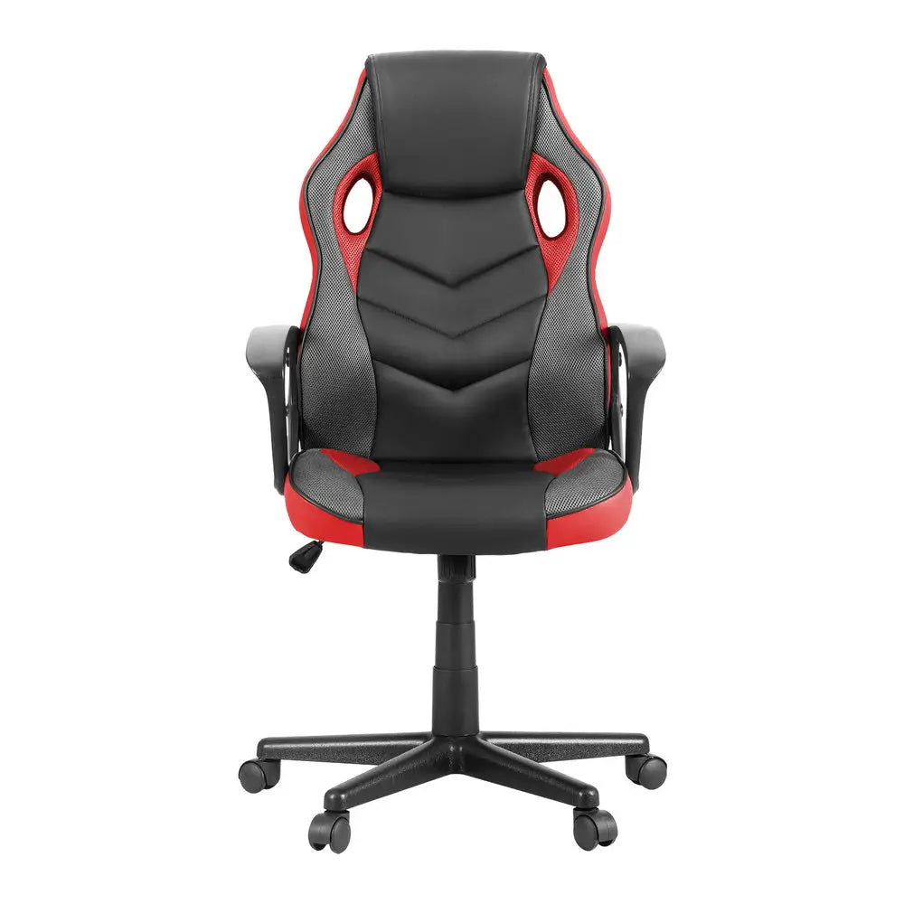 Artiss Gaming Office Chair Computer Chairs Red - Furniture > Bar Stools & Chairs
