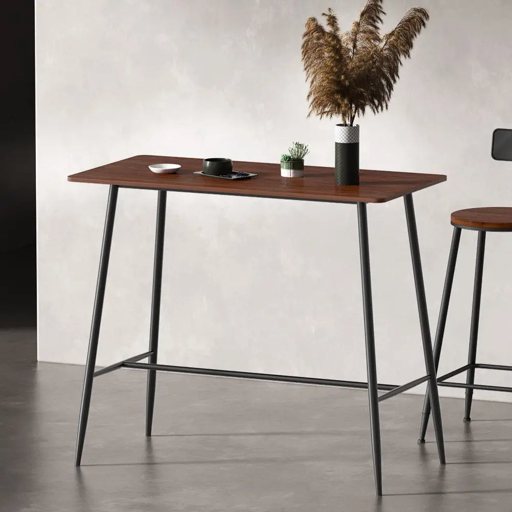 Artiss Halle Bar Table 120CM Rectangular - Furniture > Dining
