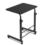 Artiss Laptop Desk Table Adjustable 60CM Black - Furniture > Office