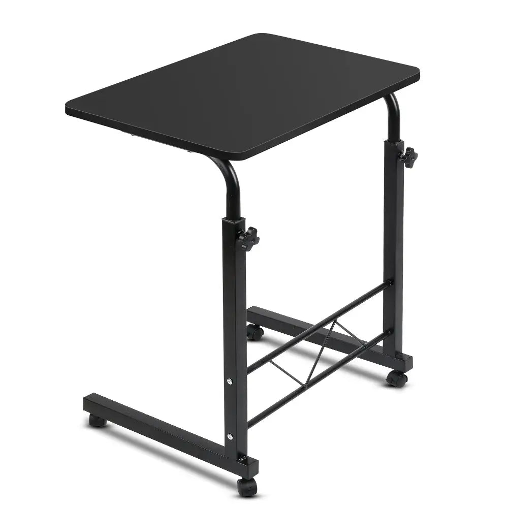 Artiss Laptop Desk Table Adjustable 60CM Black - Furniture > Office