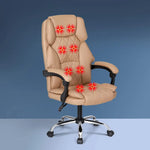 Artiss Massage Office Chair Computer Chairs High Back - Furniture > Bar Stools & Chairs > Massage Chairs