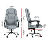 Artiss Massage Office Chair Computer Chairs High Back - Furniture > Bar Stools & Chairs > Massage Chairs