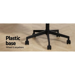 Artiss Mesh Office Chair Computer Gaming Desk Chairs Work Study Mid Back Black - Furniture > Office