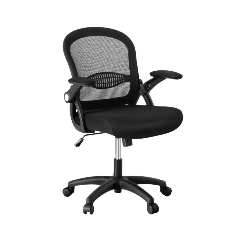 Artiss Mesh Office Chair Computer Gaming Desk Chairs Work Study Mid Back - Furniture > Office > Office & Desk Chairs