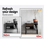 Artiss Metal Table Legs DIY Rectangular 40X30CM Set of 2 - Furniture > Dining