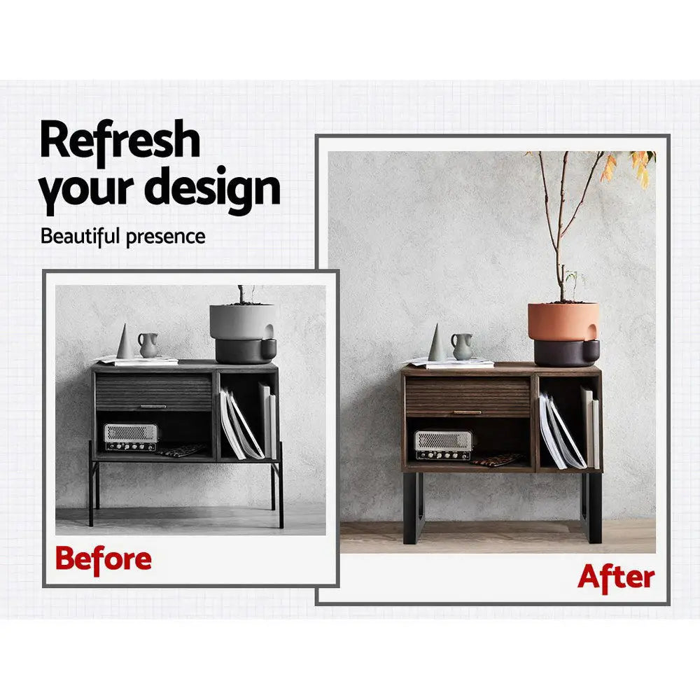 Artiss Metal Table Legs DIY Rectangular 40X30CM Set of 2 - Furniture > Dining
