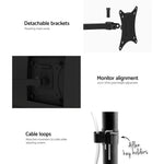 Artiss Monitor Arm Desk Mount Laptop Tray - Furniture > Office