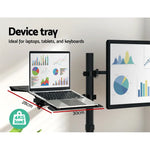 Artiss Monitor Arm Desk Mount Laptop Tray - Furniture > Office