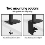 Artiss Monitor Arm Desk Mount Laptop Tray - Furniture > Office