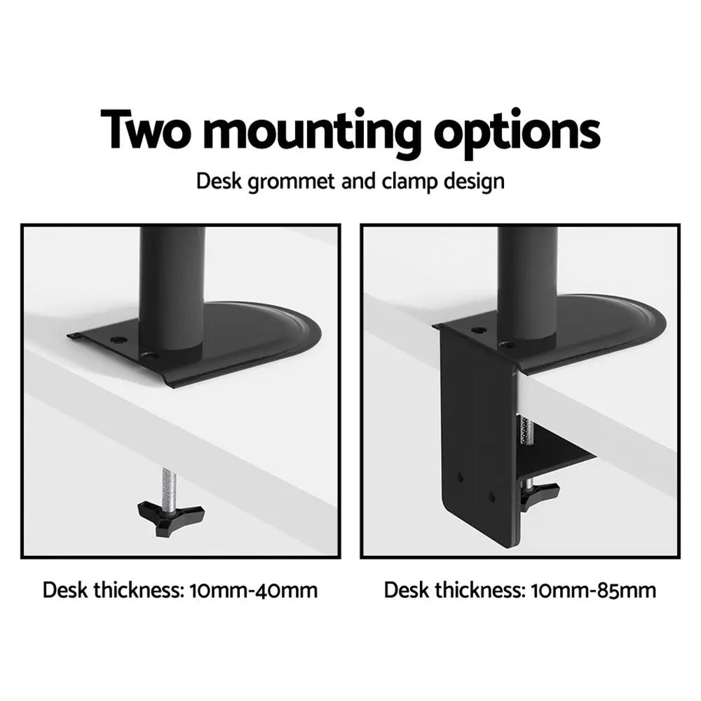 Artiss Monitor Arm Desk Mount Laptop Tray - Furniture > Office