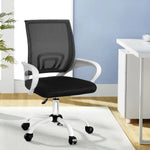 Artiss Office Chair Mesh Computer Gaming Desk Chairs Work Study Mid Back - Furniture > Office > Office & Desk Chairs