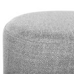 Artiss Ottoman Foot Stool Square Linen Grey - Furniture > Living Room